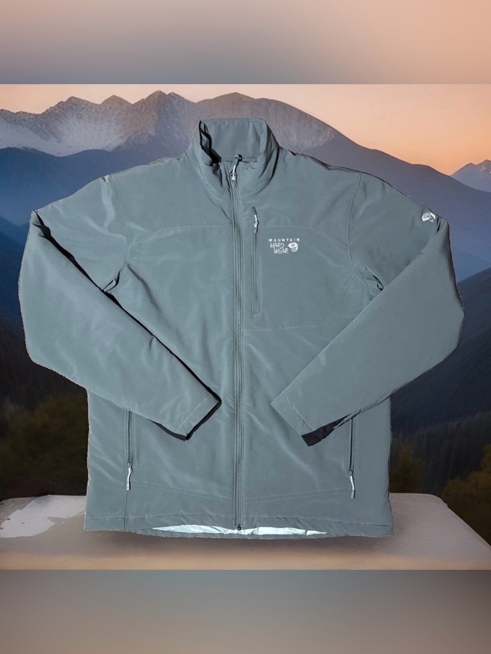 Mountain Hardwear Men's Superconductor Jacket- Mint Green- Size L Outdoor